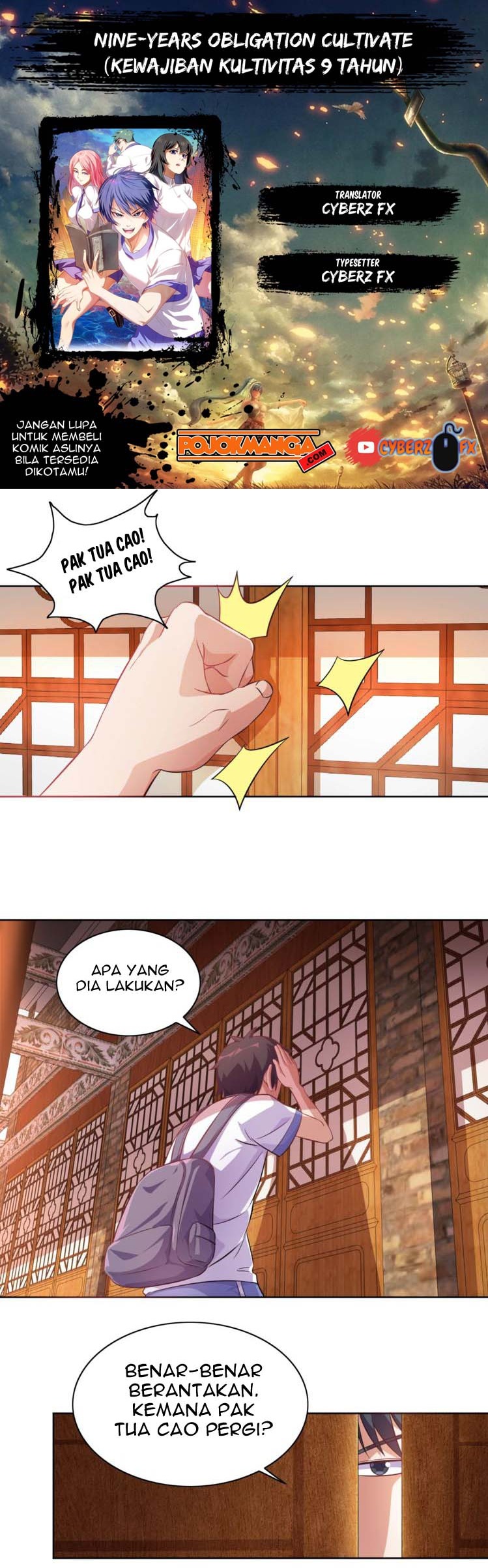 Nine-years Obligation Cultivate Chapter 05 Gambar 1